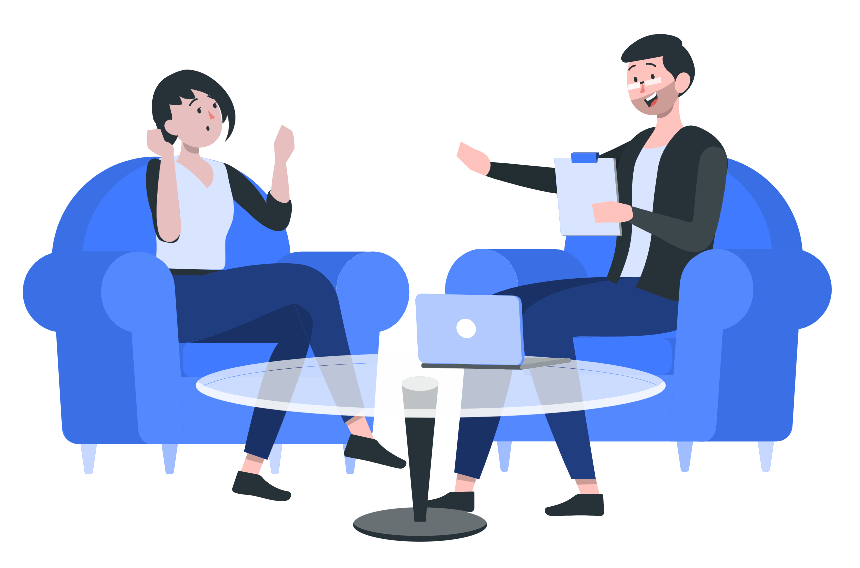 Consulting illustration