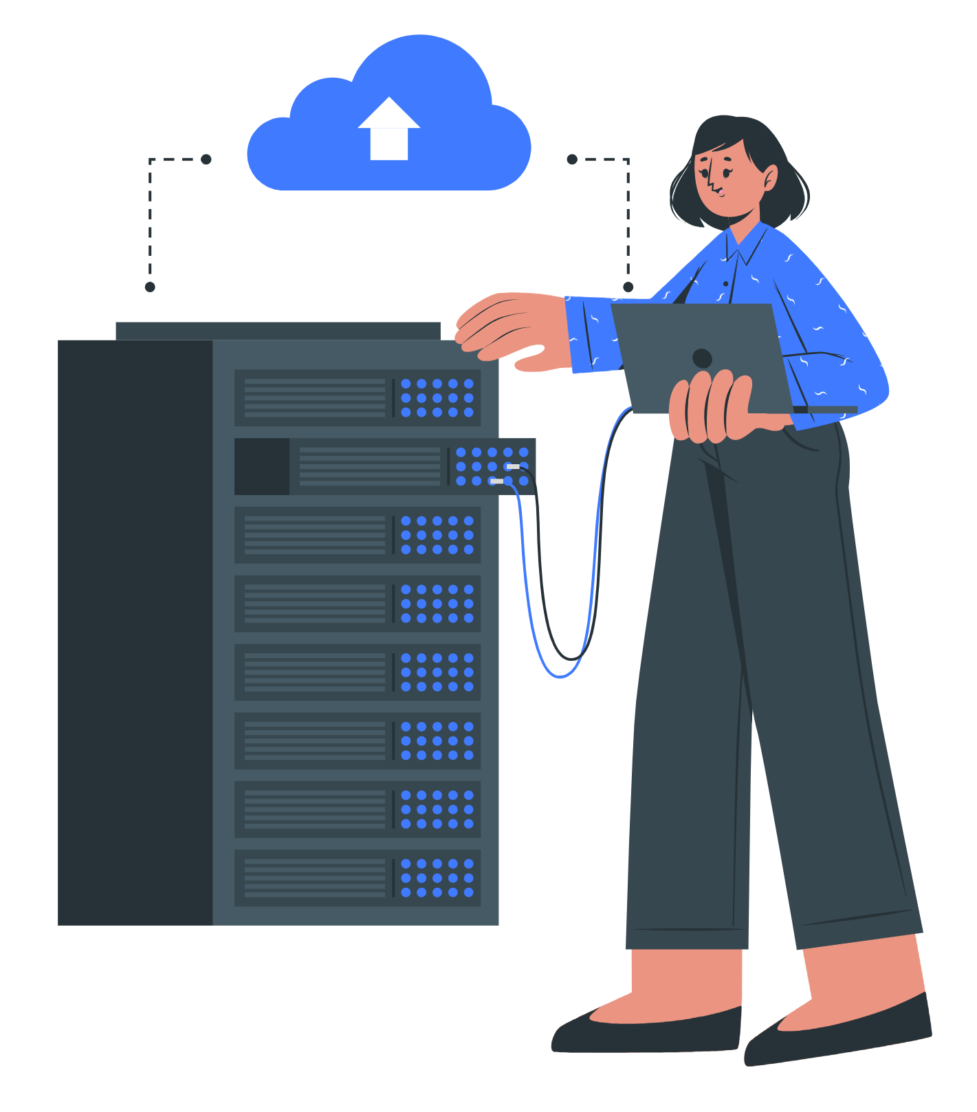 Server illustration